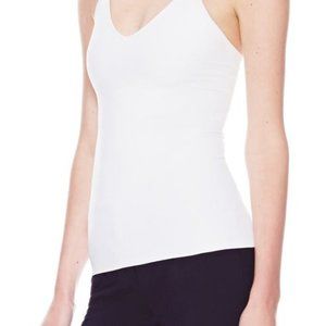 Theory Jade tubular tank Criss Cross Cami Tank Top White One Size NWT 130 WHITE